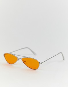 Овальные солнцезащитные очки AJ Morgan - Оранжевый
