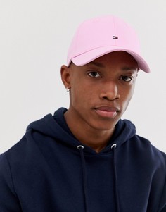 Розовая бейсболка с логотипом Tommy Hilfiger - Розовый