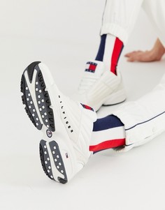 Белые кроссовки с логотипом Tommy Jeans Heritage - Белый