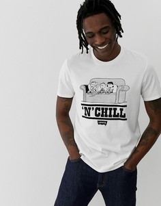 Белая футболка с принтом Levis Peanuts N Chill - Белый Levis®