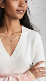 Barrie Ombre V Neck Pullover