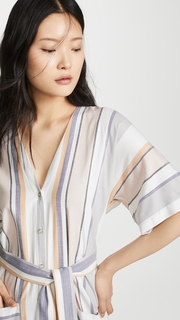 Three Dots Portofino Stripe Dress