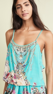 Camilla Shoestring Strap Playsuit