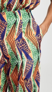 Stella Jean Graphic Print Wide Leg Pants