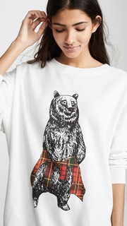 Wildfox Roadtrip Hip Grizzly Sweatshirt