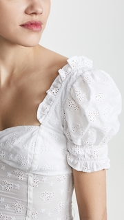 For Love & Lemons Bleau Short Sleeve Top