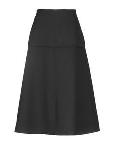 Юбка длиной 3/4 Jil Sander Navy