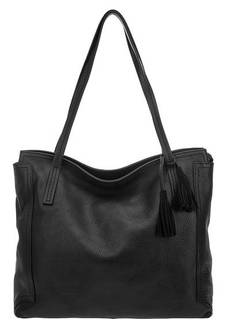 Кожаная сумка с длинными ручками Gianni Conti