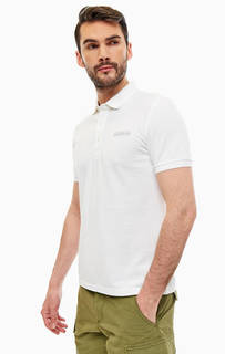 Футболка поло из хлопка с логотипом бренда Napapijri