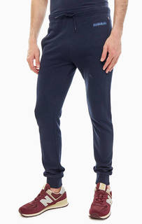 Темно-синие брюки из хлопка в спортивном стиле Napapijri