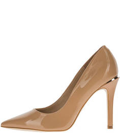 Бежевые туфли с острым носом Guess