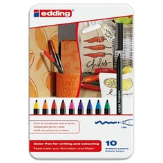 Edding Фломастеры 3 мм 10 шт.