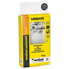 Затирка Weber Prof 15 кг