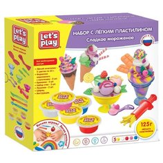 Пластилин Lets Play Сладкое
