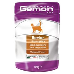 Корм для кошек Gemon Кусочки с