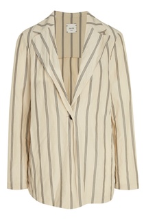 Полосатый пиджак свободного кроя Alysi