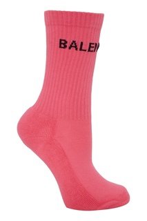 Розовые носки Balenciaga