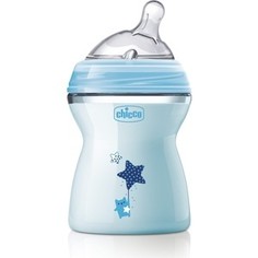 Бутылочка Chicco Natural Feeling PP, 2+, 250 мл, Blue,