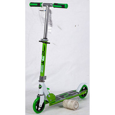 Самокат городской NOVATRACK JUNGLE max 70кг колеса 125 мм зеленый