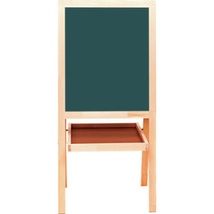 Доска-мольберт BRAUBERG 235519 двусторонняя зеленая/белая, магнитно-маркерная/для мела 56x67