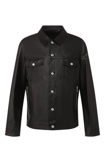 Кожаная куртка Balmain