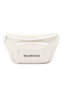 Кожаная поясная сумка Everyday Balenciaga
