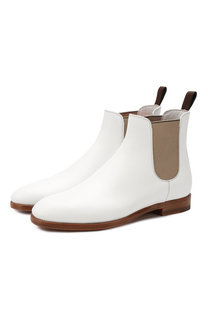 Кожаные челси Santoni