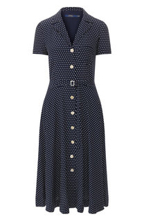 Платье из вискозы Polo Ralph Lauren