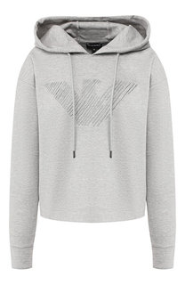 Хлопковый пуловер Emporio Armani