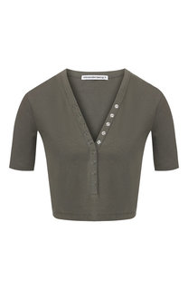 Хлопковый топ T by Alexander Wang