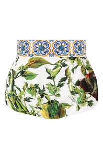 Шорты с принтом Dolce & Gabbana