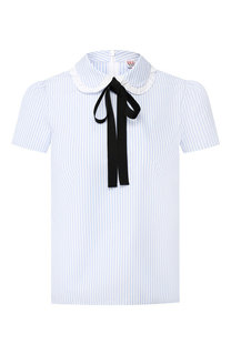 Блузка с короткими рукавами REDVALENTINO