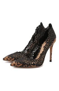 Текстильные туфли Evie Gianvito Rossi