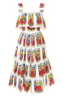 Хлопковое платье Dolce & Gabbana