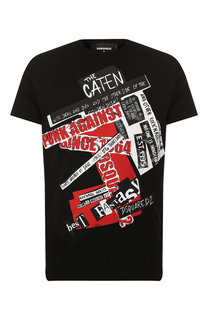 Хлопковая футболка Dsquared2