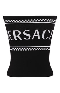 Топ из вискозы Versace