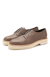 Кожаные дерби Santoni