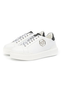 Кожаные кеды Philipp Plein