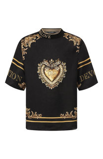 Льняная футболка Dolce & Gabbana