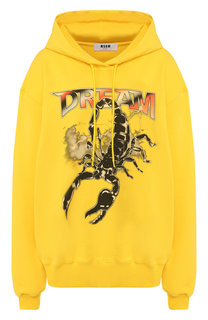 Хлопковое худи MSGM