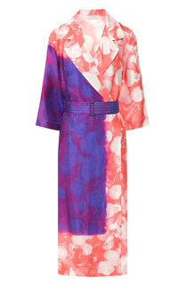 Платье с поясом Dries Van Noten