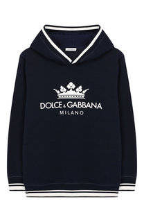 Хлопковое худи Dolce & Gabbana