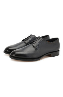Кожаные дерби Santoni