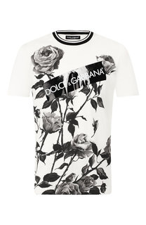 Хлопковая футболка Dolce & Gabbana