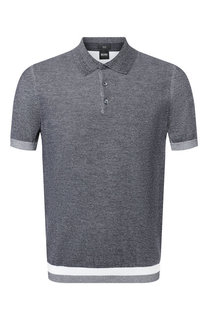 Хлопковое поло BOSS