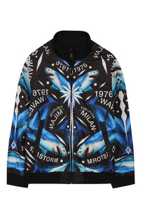 Двусторонняя куртка Marcelo Burlon Kids of Milan