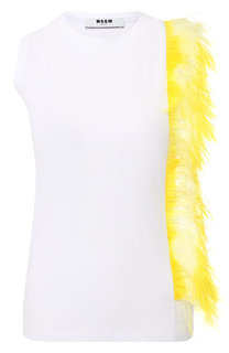 Хлопковый топ MSGM