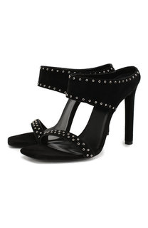 Замшевые босоножки Mica Saint Laurent