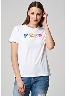 Футболка с надписью Pepe Jeans London