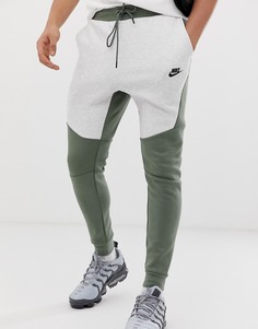 Бежевые флисовые джоггеры Nike Tech - Бежевый